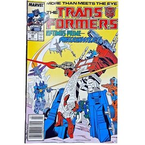 Marvel Comics Vintage 1988 Transformers More Than Meets The Eye #42 Comic Book